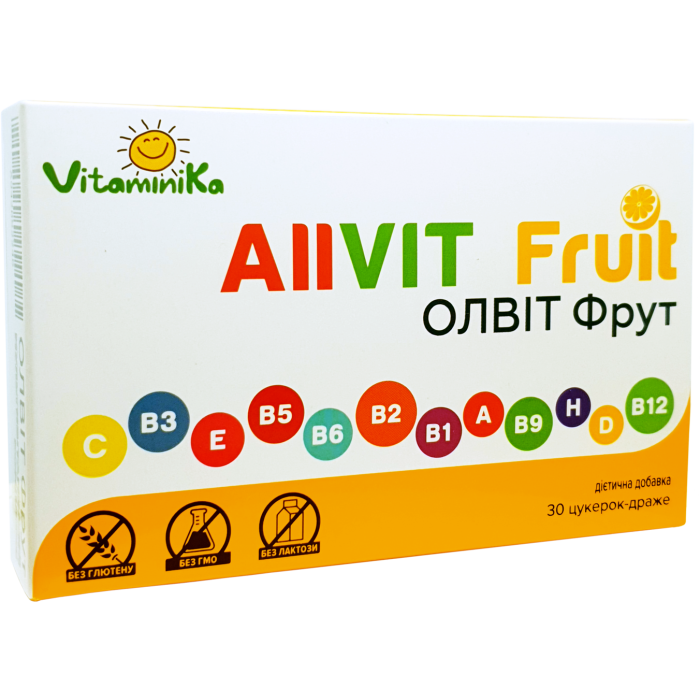 Allvit Fruit цукерки-драже №30