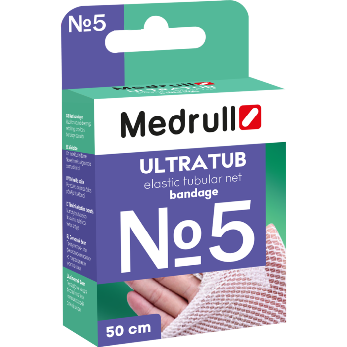 Бинт еластичний Medrull Ultratub №5 сітчастий трубчастий, 3 см x 50 см