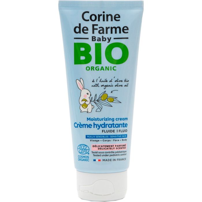 Крем-флюїд Corine de Farme (Корін Де Фарм) дитячий зволожуючий органічний, 100 мл