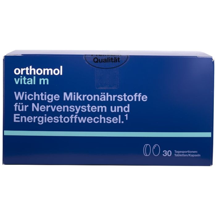 Витамины Orthomol Vital M для мужчин таблетки (30 дней)