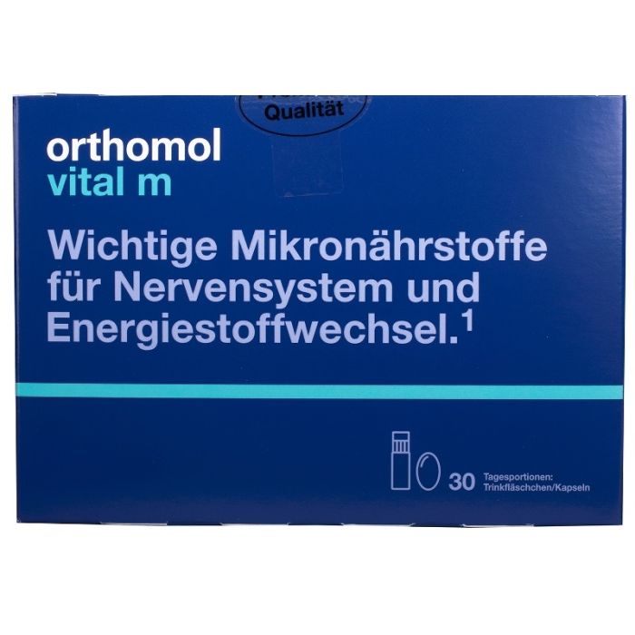 Вітаміни Orthomol Vital M пляшечки з рідиною+капсули (30 днів)