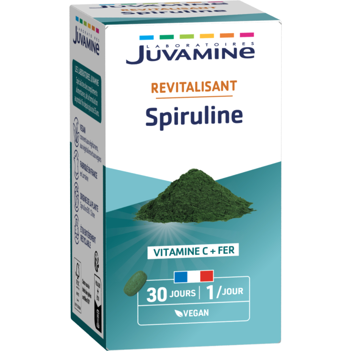 Juvamine (Жувамин) Спирулина Ревитализация таблетки №30