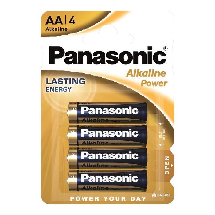 Батарейка Panasonic (Панасонік) LR6 Alkaline Power №4