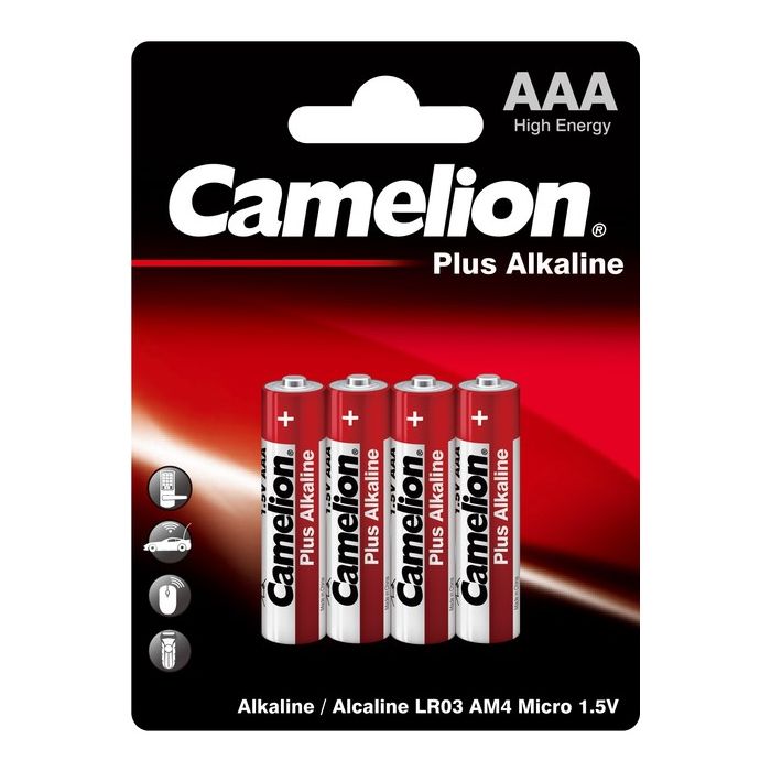 Батарейка Camelion (Камеліон) LR03-BP4 Plus Alkaline №4