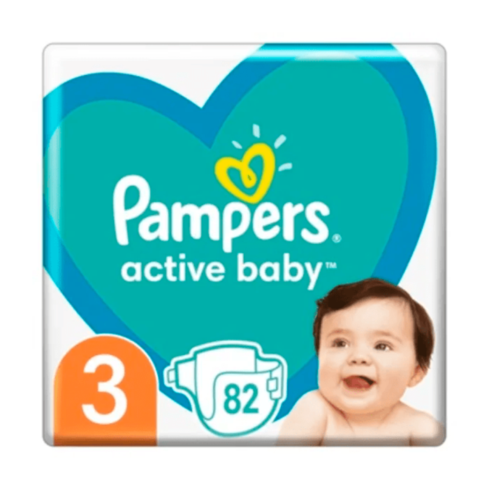 Підгузки Pampers р.3 (6-10 кг) №82