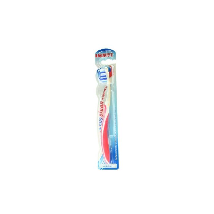 Зубна щітка Lacalut Duo clin для очищення язика