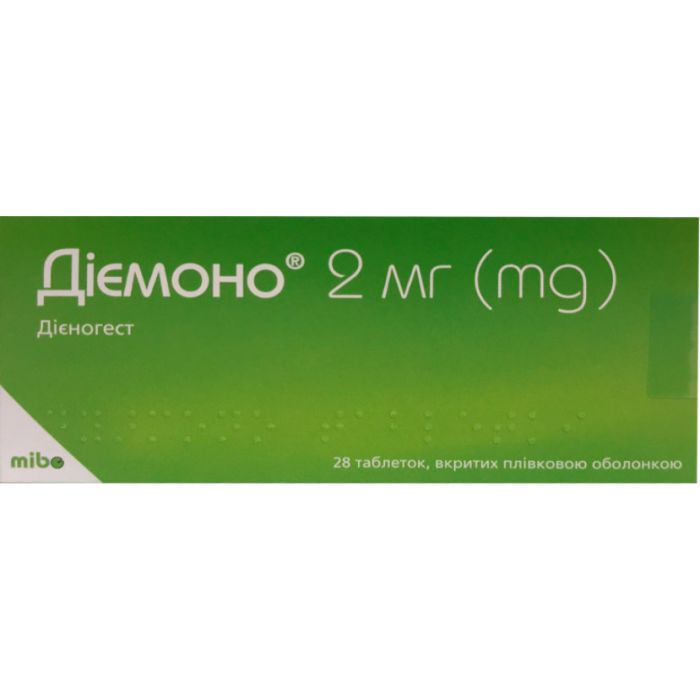 Діємоно 2 мг таблетки №28