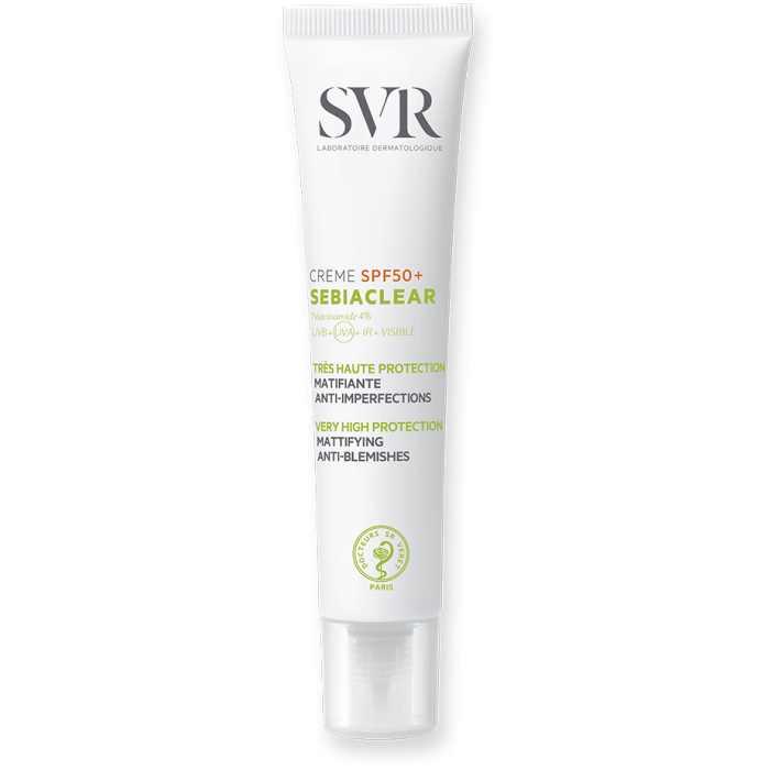 Крем для обличчя SVR Sebiaclear SPF50+ сонцезахисний 40 мл