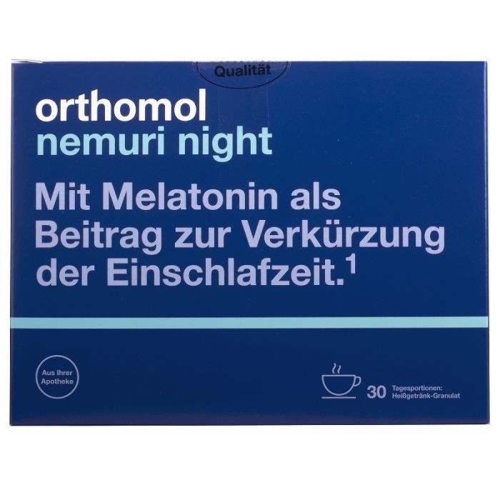 Витамины Orthomol Nemuri (Для здорового сна) 30 дней