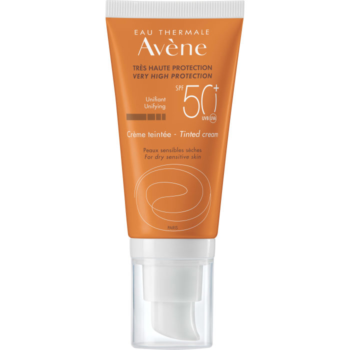 Крем Avene тональний сонцезахисний SPF50 для чутливої шкіри 50 мл
