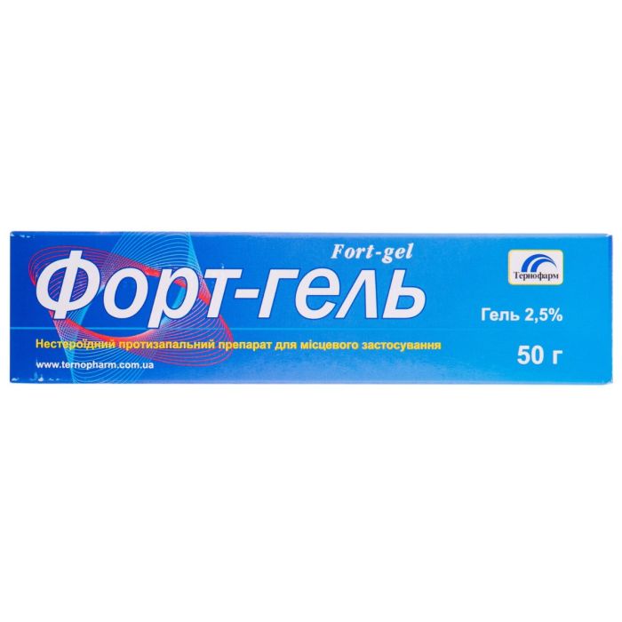 Форт-гель 2.5% туба 50 г