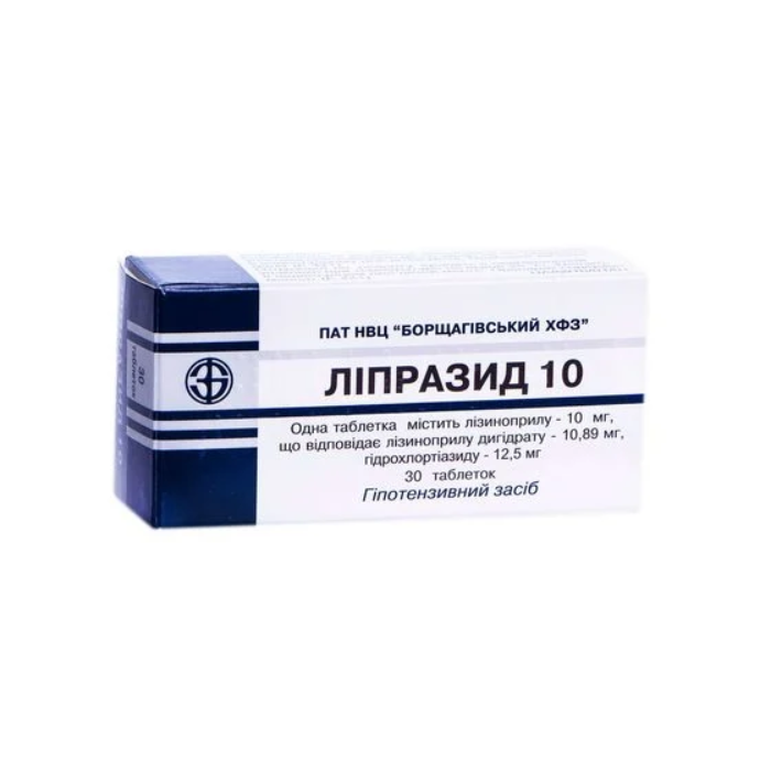 Ліпразид-10 таблетки №30