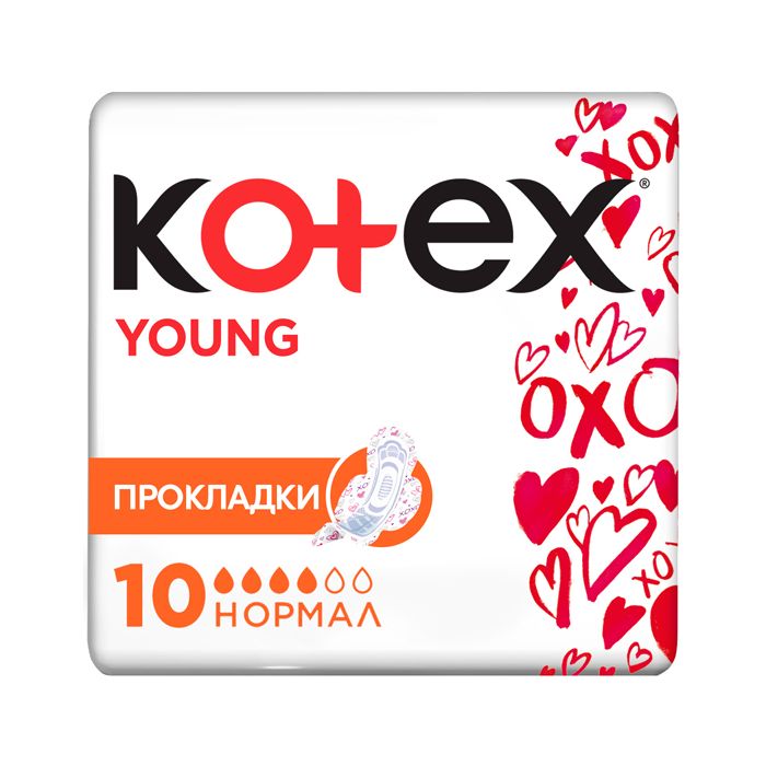 Прокладки Kotex Young Normal 10 шт