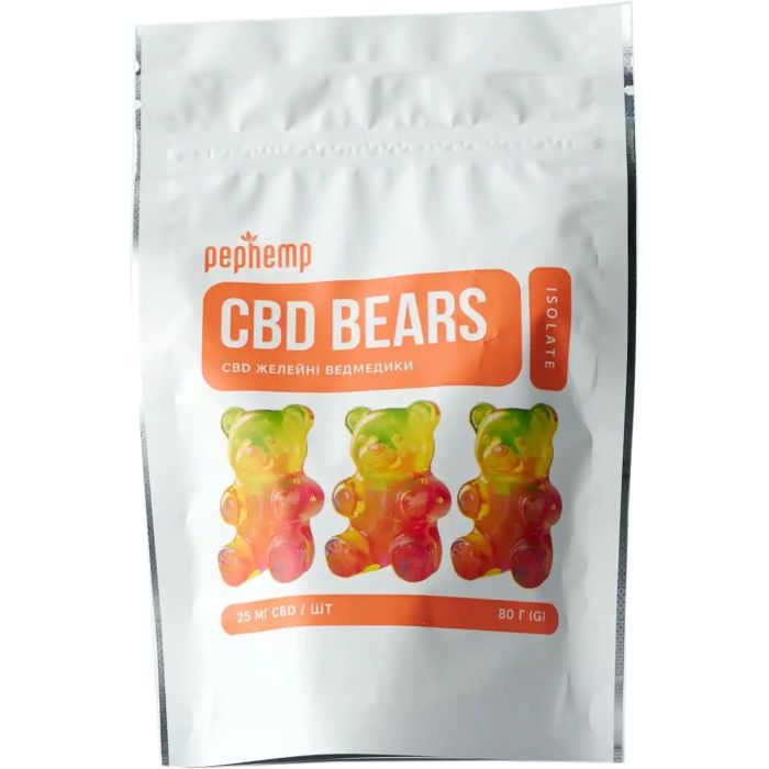 Pephemp Желейные конфеты мишки CBD с каннабидиолом 80 г