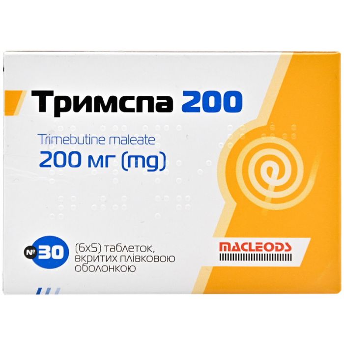 Тримспа 200 мг таблетки №30