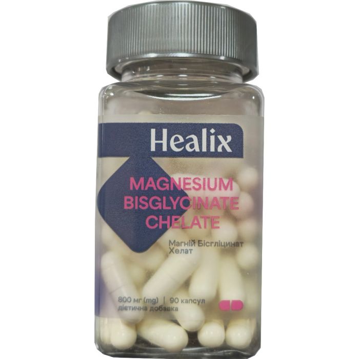 Healix (Хелікс) Магній Бісгліцинат Хелат 150 мг капсули №90