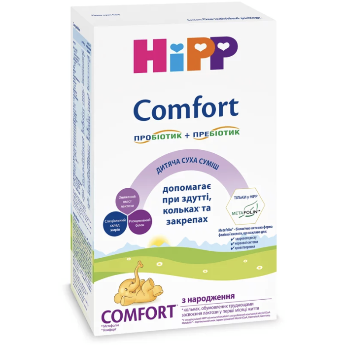 Суміш суха молочна Hipp Comfort 300 г