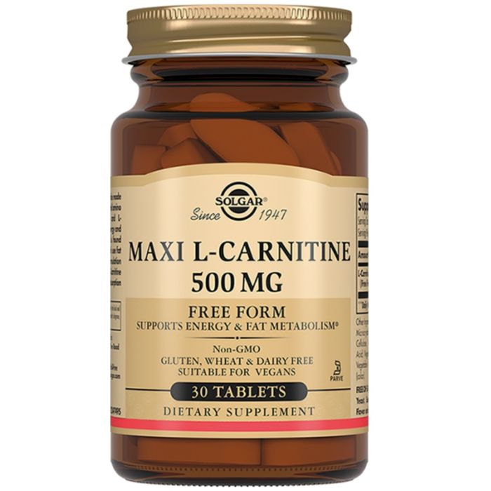 Solgar L-Карнітин 500 мг капсули №30