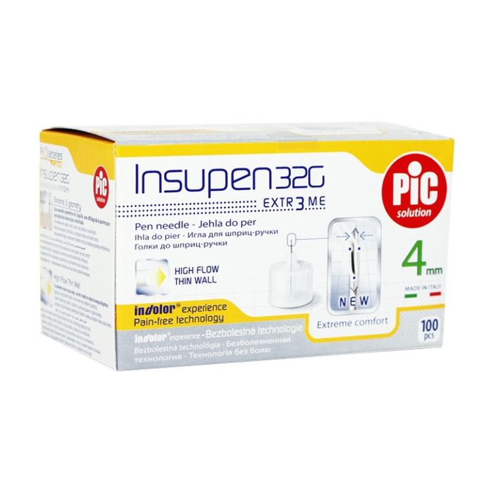 Голка інсулінова Insupen (Інсупен) 32Gx4 мм №100