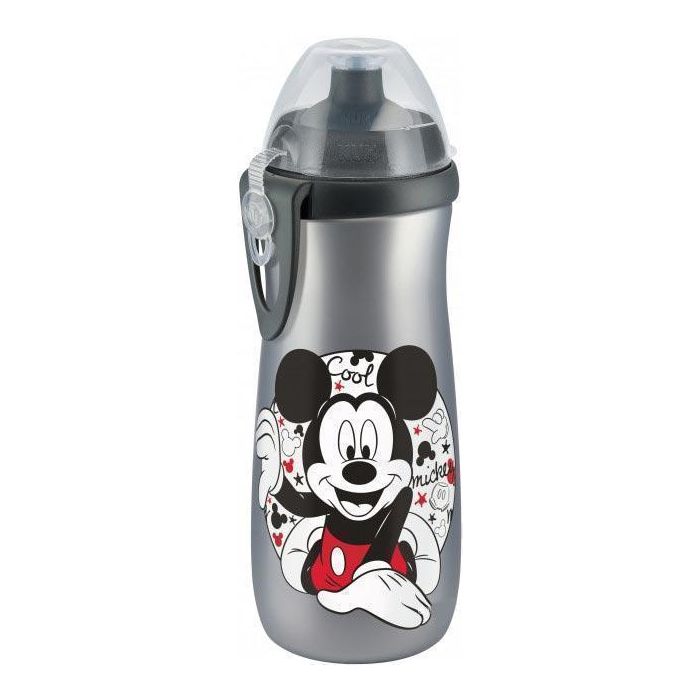 Поильник NUK Mickey Sport 450 мл - фото №1 Поильник NUK Mickey Sport 450 мл