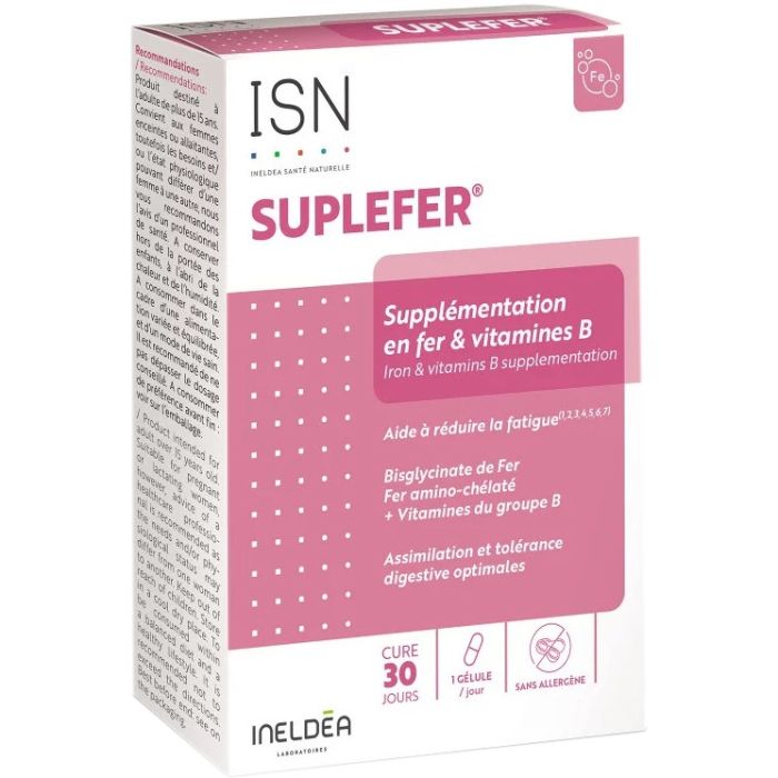 ISN (ИСН) Суплефер капсулы №30