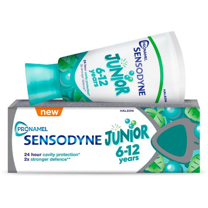 Зубная паста Сенсодин (Sensodyne) Пронамель Junior Вкус мятной жвачки для детей 6-12 лет 50 мл