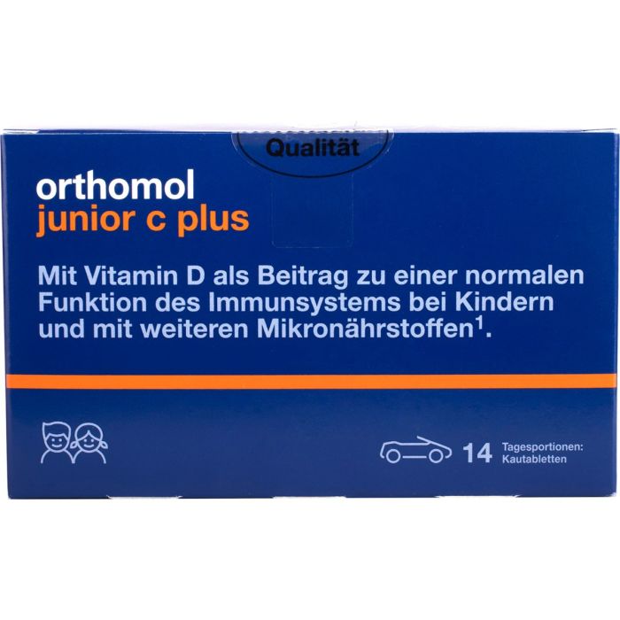 Orthomol Junior C Plus Лесные ягоды, сила иммунитета для детей, жевательные машинки №14