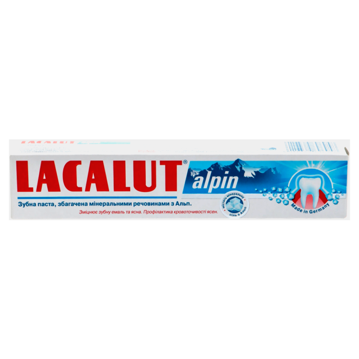 Зубна паста Lacalut (Лакалут) Alpin 75 г