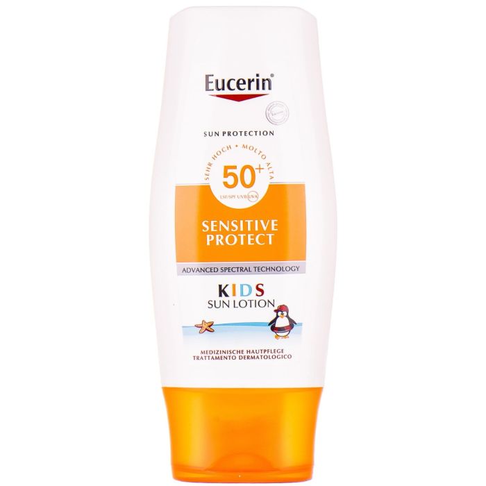 Лосьйон Eucerin Sun Protection сонцезахисний для чутливої шкіри дітей SPF50 150 мл