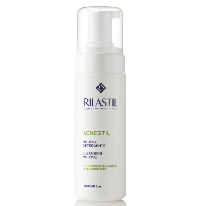 Мус Rilastil Acnestil делікатний для очищення шкіри обличчя схильної до акне 150 мл
