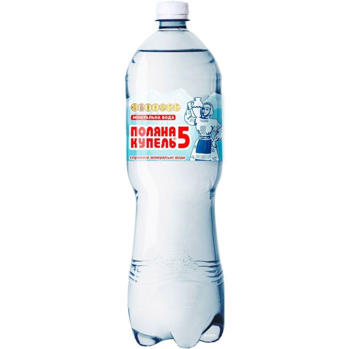 Мінеральна вода Поляна-Купель-5, газована, 1 л