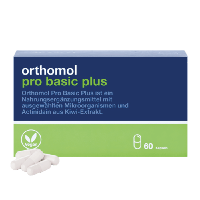 Orthomol (Ортомол) Pro Basic Plus (для оптимізації шлункового травлення) капсули №60