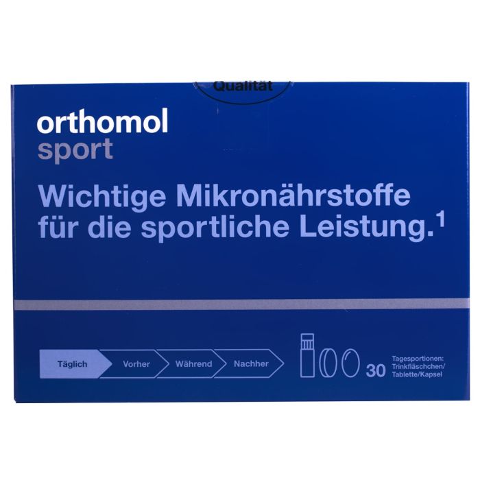 Вітаміни Orthomol Sport пляшечки з рідиною+таблетки+капсули (30 днів)