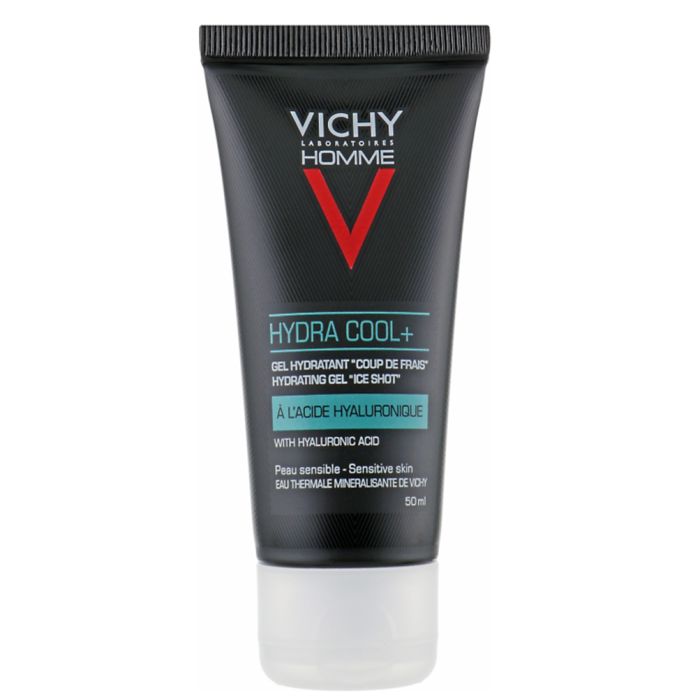 Гель Vichy (Виши) Homme Hydra Cool с охлаждающим эффектом для лица и контура глаз 50 мл