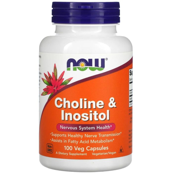 Now (Нау) Foods Choline Inositol капсули №100
