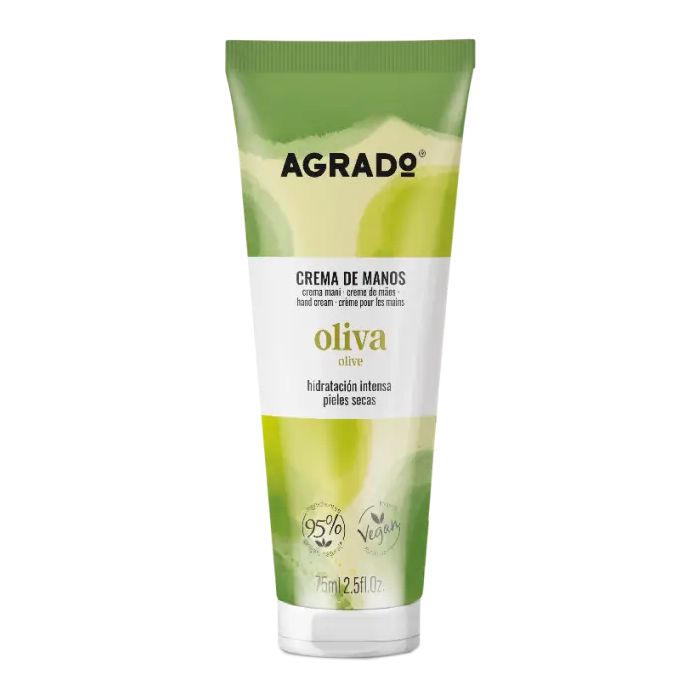 Крем Agrado (Аградо) для рук Олива для сухої шкіри 75 мл - фото №1 Крем Agrado (Аградо) для рук Олива для сухої шкіри 75 мл
