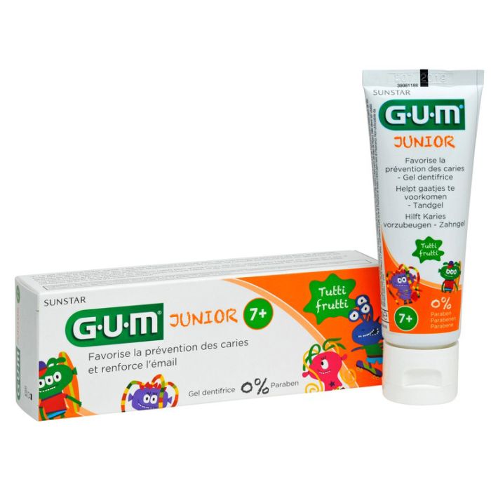 Зубна паста-гель Gum Junior Tutti Frutti 50 мл