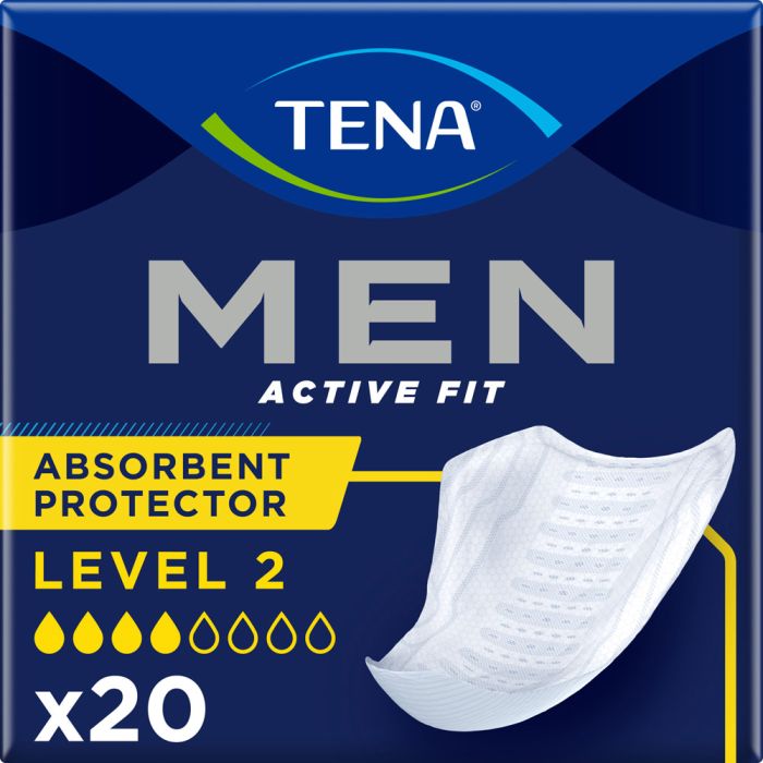 Урологічні прокладки Tena Men Active Fit Level 2 для чоловіків №20