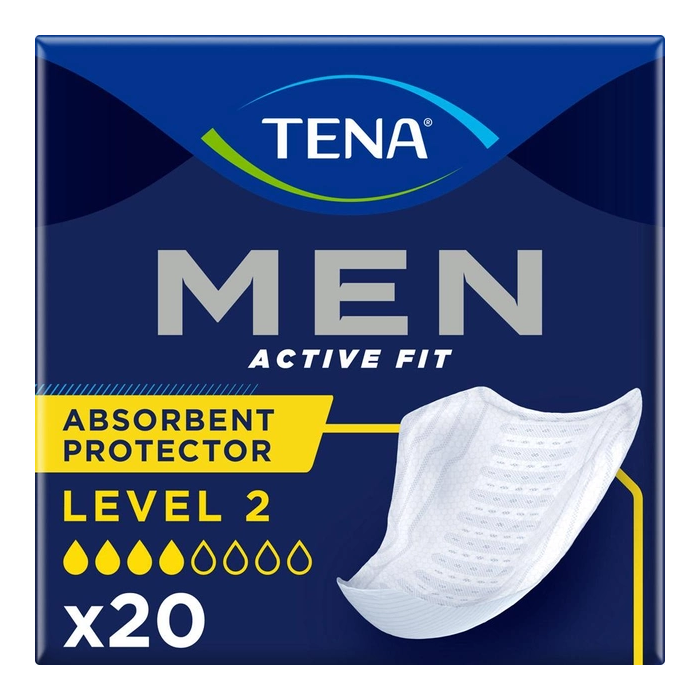 Прокладки урологические для мужчин Tena Men Active Fit Level 2 №20