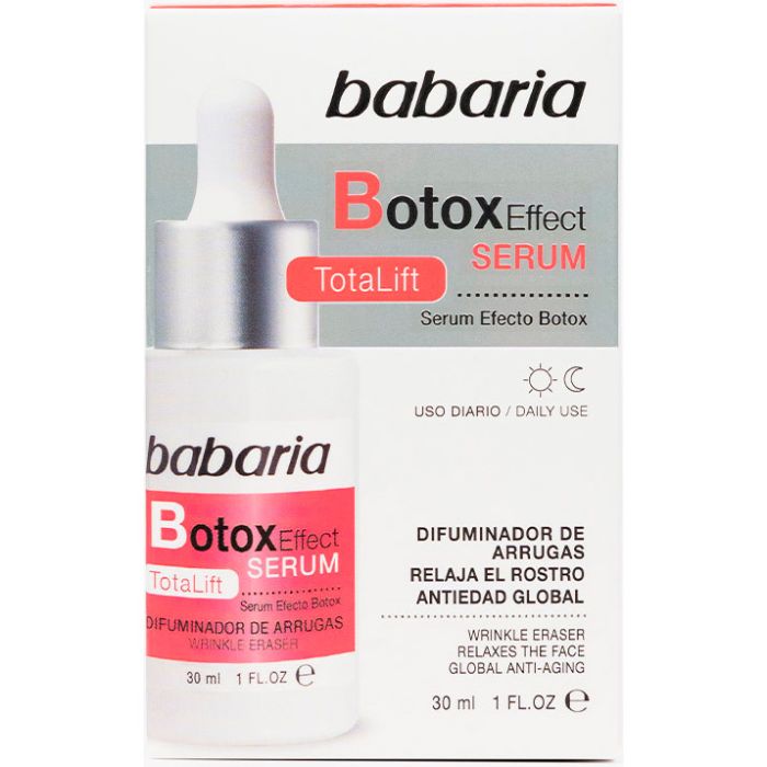Сыворотка Babaria Botox Effect с эффектом ботокса, 30 мл