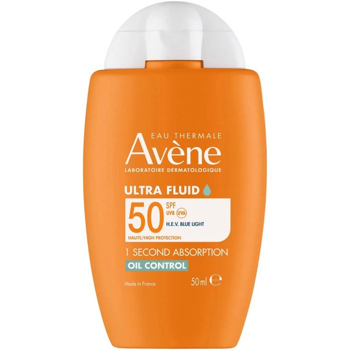 Флюид Avene (Авен) Solaire Ultra Oil Control солнцезащитный крем SPF50+ 50 мл
