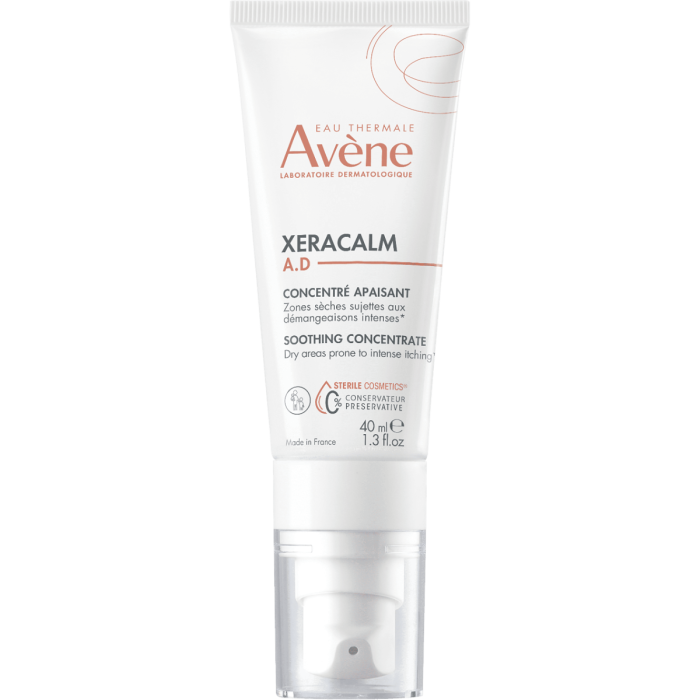 Концентрат Avene (Авене) XeraCalm A.D успокаивающий для чувствительных участков кожи 40 мл