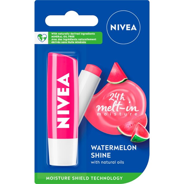 Бальзам для губ Nivea Watermelon Shine Кавунове сяйво 4,8 г