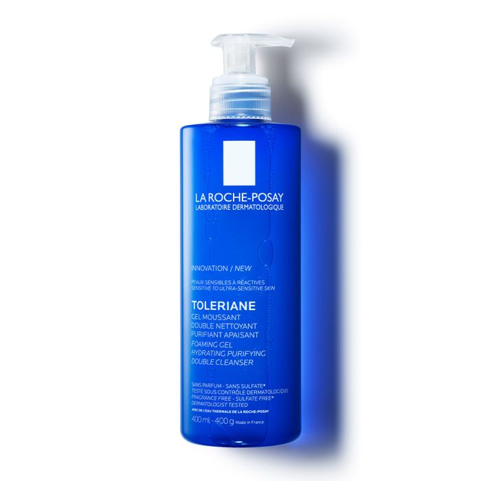 Гель-мусс La Roche-Posay (Ля Рош-Позе) Toleriane для очистки и увлажнения двойного действия 400 мл