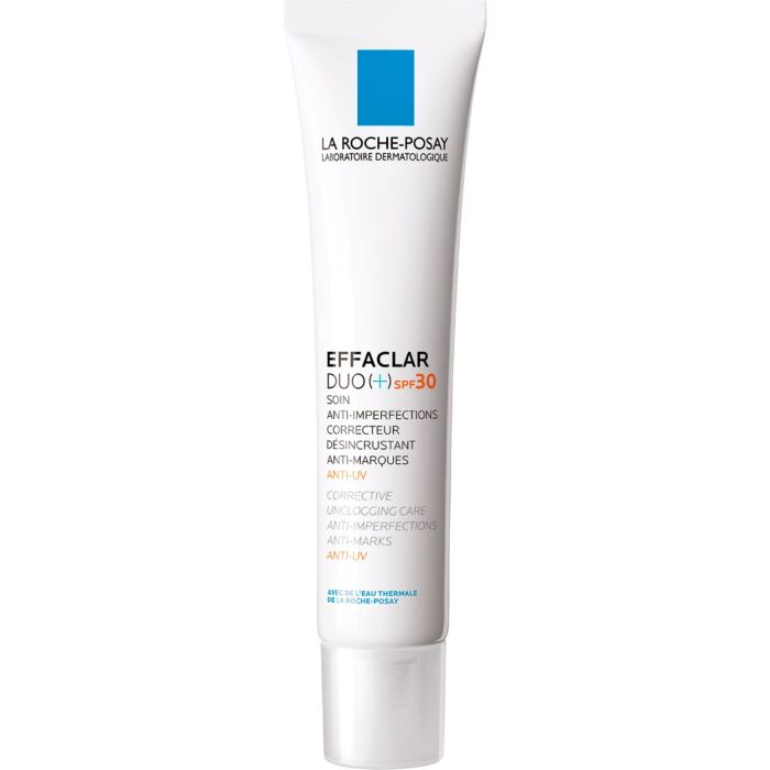 Засіб La Roche-Posay (Ля Рош-Позе) Effaclar Duo (+) SPF30 корегуючий проти недоліків і слідів пост-акне для догляду за жирною і проблемною шкірою обличчя 40 мл