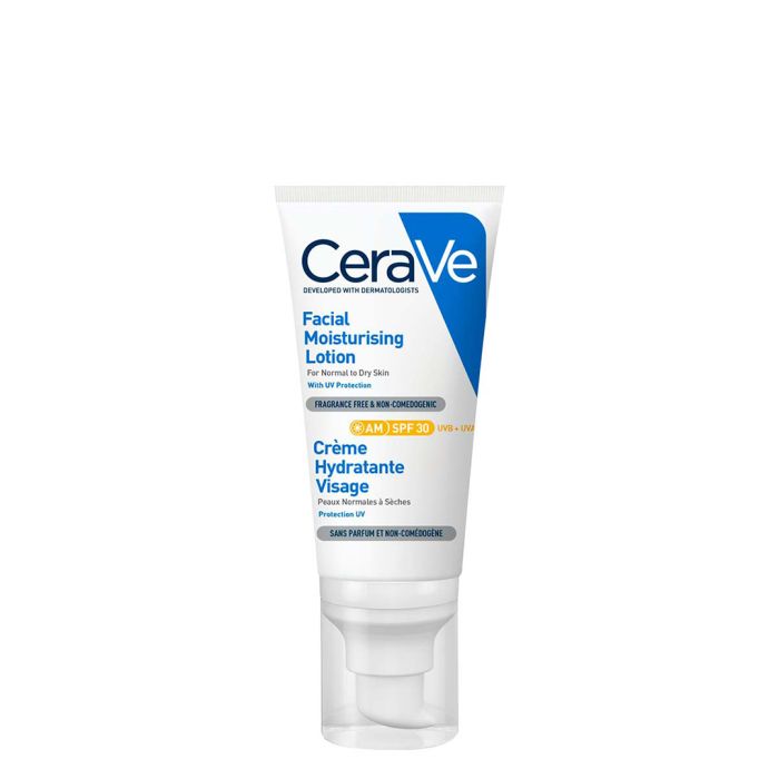 Крем CeraVe (Сераве) увлажняющий дневной для нормальной и сухой кожи лица с SPF30 52 мл