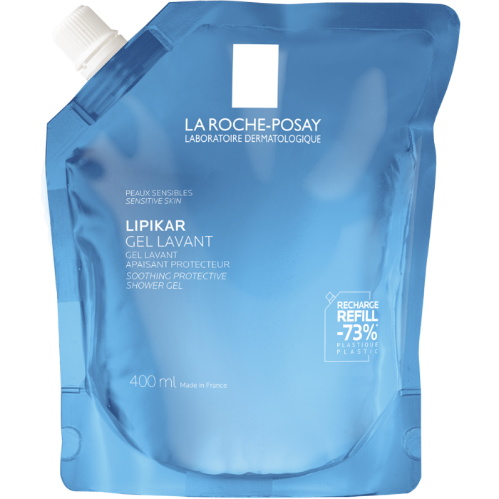 Гель La Roche-Posay (Ля Рош-Позе) Lipikar очищаючий із заспокійливими та захисними властивостями 400 мл рефіл