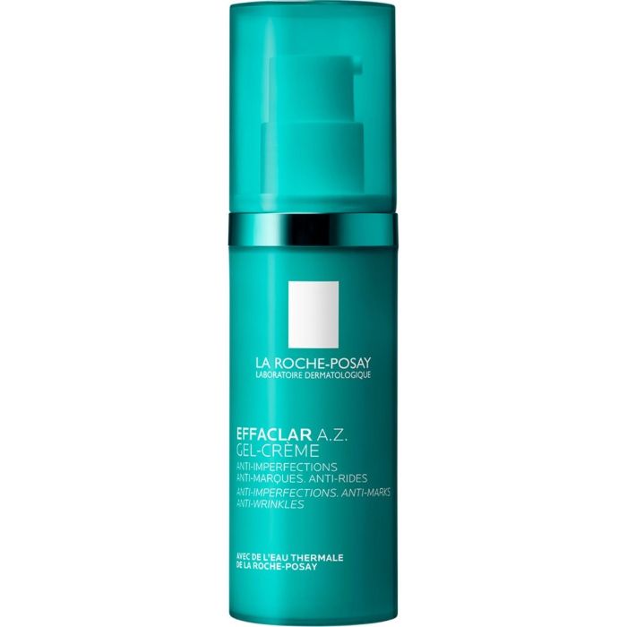 Гель-крем La Roche-Posay (Ля Рош-Позе) Effaclar A.Z. з комплексом трьох кислот для зменшення недоліків проблемної шкіри обличчя 40 мл - фото №1 Гель-крем La Roche-Posay (Ля Рош-Позе) Effaclar A.Z. з комплексом трьох кислот для зменшення недоліків проблемної шкіри обличчя 40 мл
