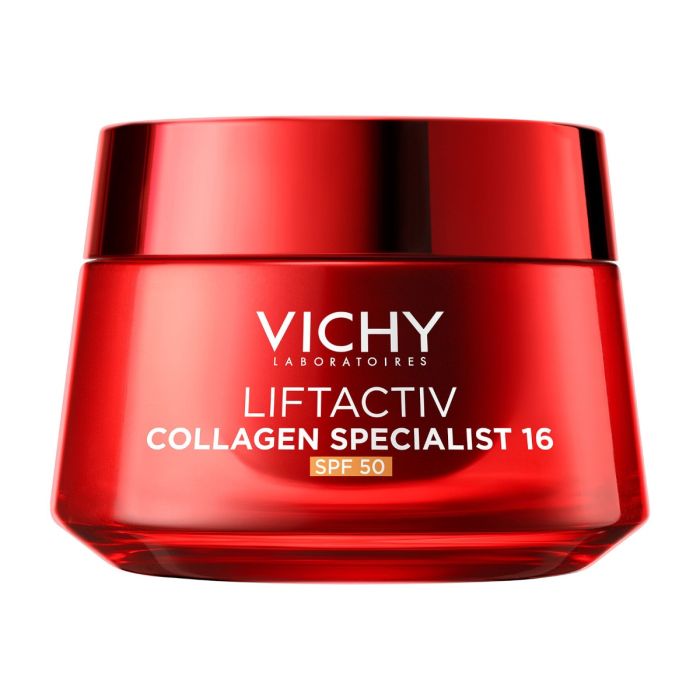 Крем-гель Vichy (Виши) Liftactiv Collagen Specialist 16 дневной антивозрастной с ко-бондинг технологией для коррекции 16 признаков старения кожи лица SPF50 50 мл