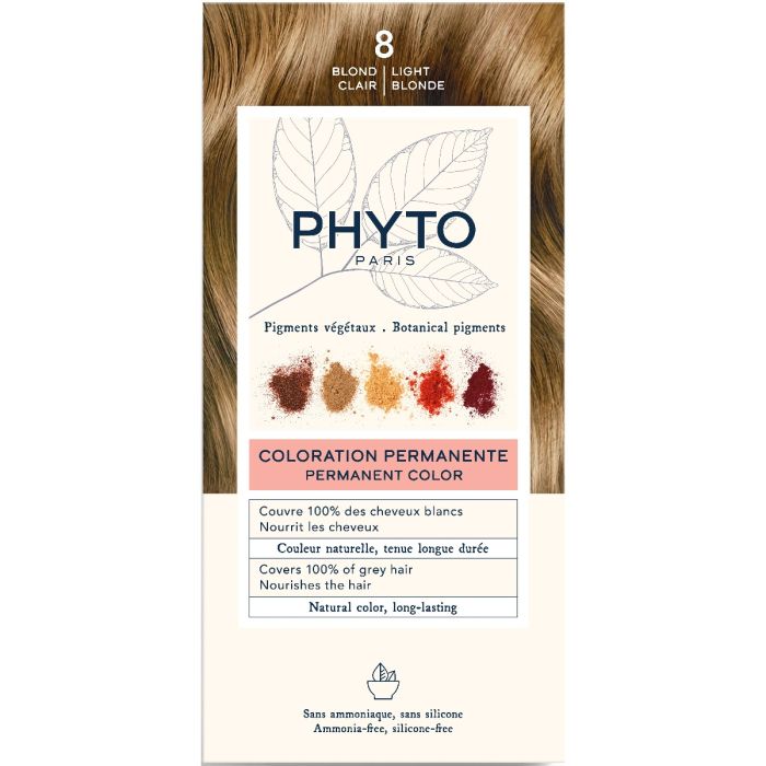 Крем-фарба для волосся Phytocolor Тон 8 (світло-русий)